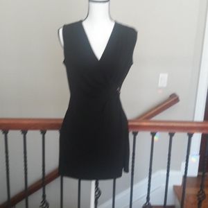 Black tunic top WHBM